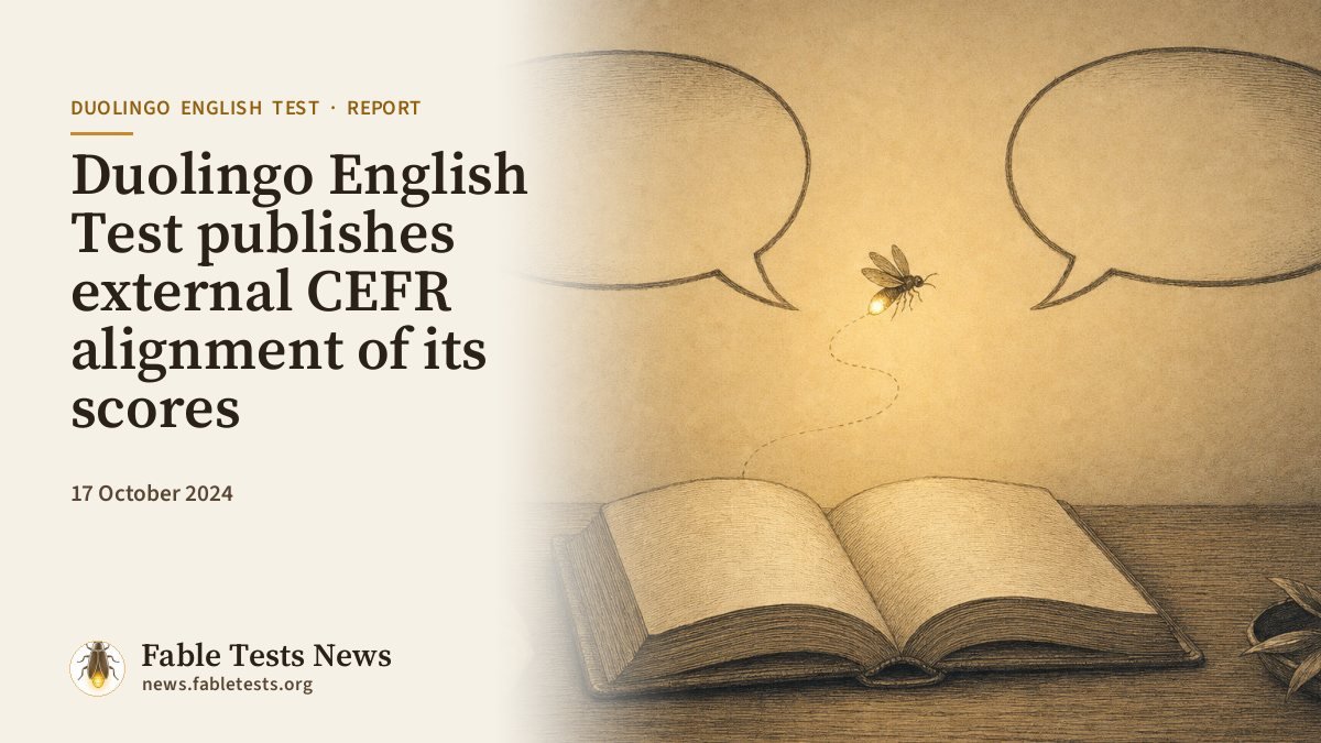 Duolingo English Test publishes external CEFR alignment of its scores