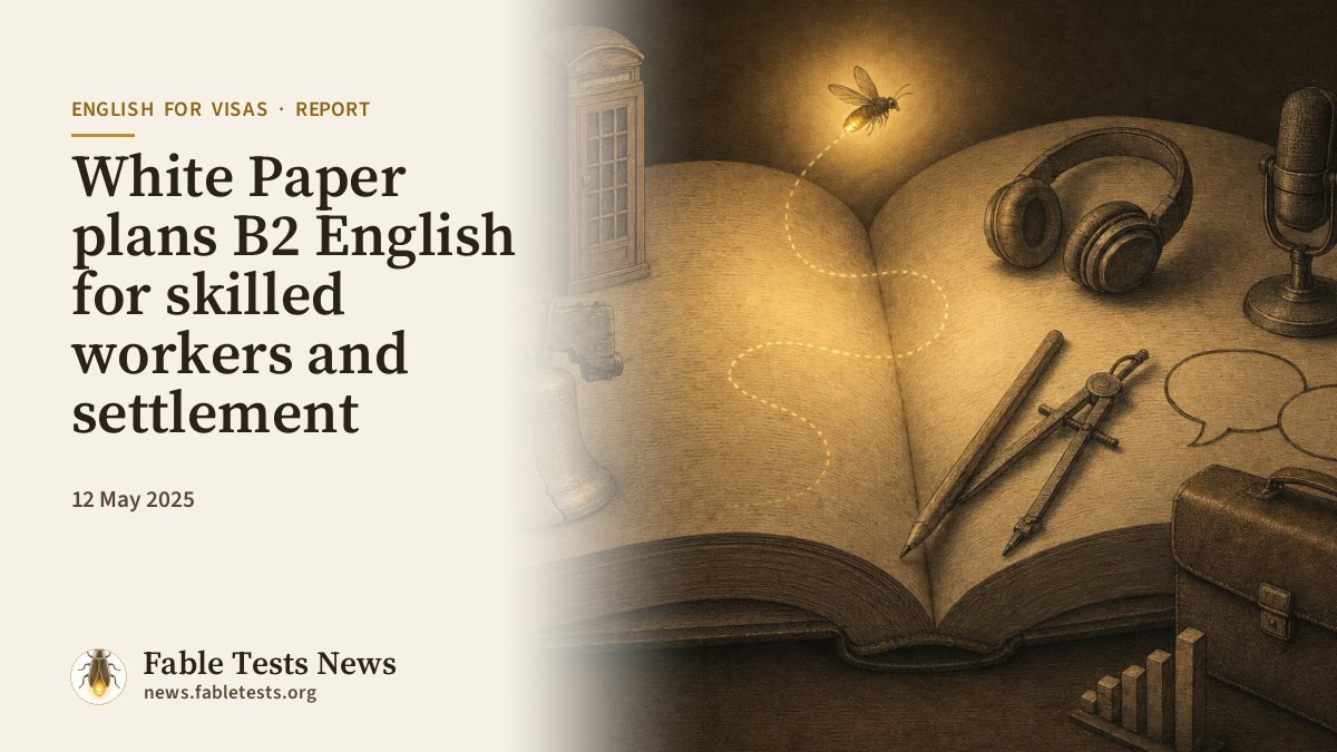 White Paper plans B2 English for skilled workers and settlement